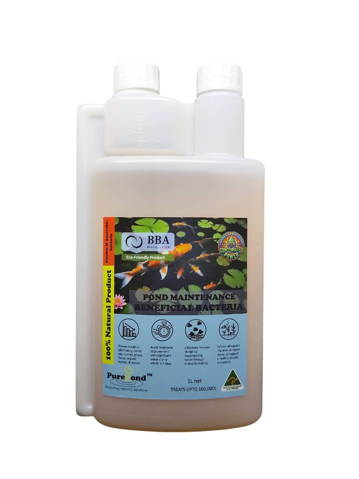 Purepond Liquid Solution (Aerobic Bacteria) [Sz:1Ltr]