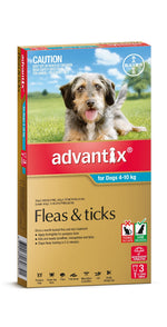 Advantix Dog Aqua 4Kg - 10Kg [PS:3 Pack]