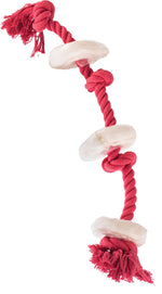 Yours Droolly Rope & Rawhide Ring 25Cm