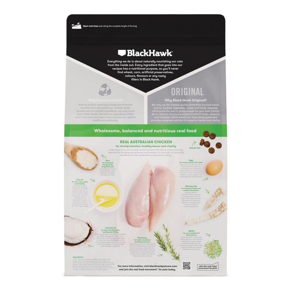 Black Hawk Feline Chick And Rice 3Kg 
