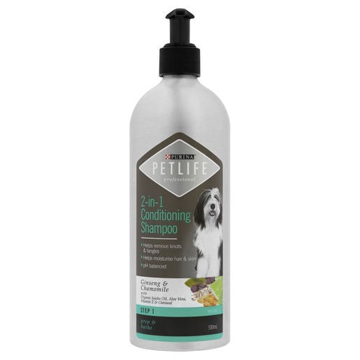 Purina Pet Life Professional 2In1 Cond Shampoo 500 ml