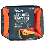 Purina Pet Life Self Warming Bed Red/Charcoal small/medium
