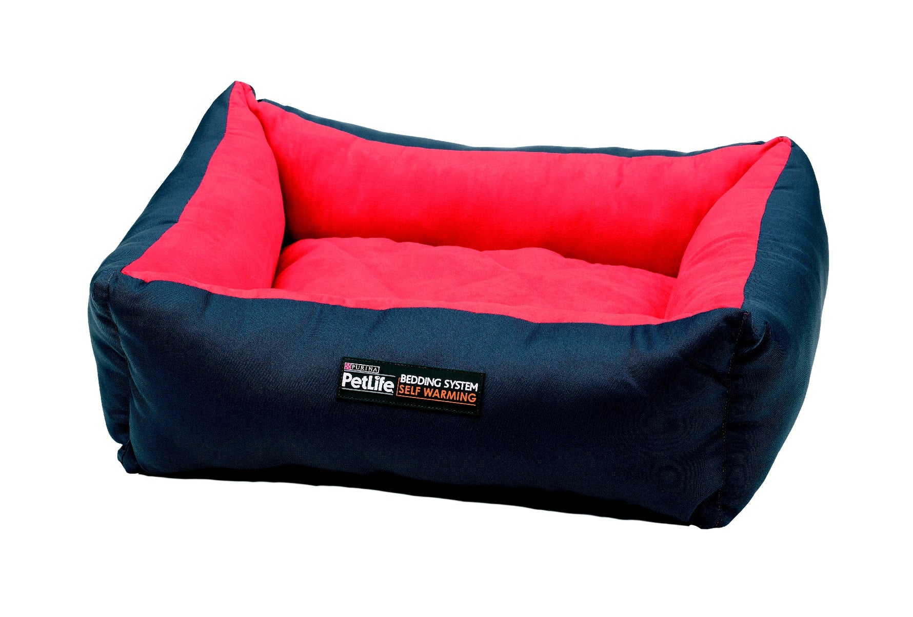 Purina Pet life Self Warming Bed - Large Red