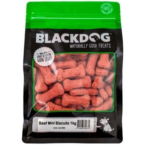 Black Dog Mini Beef Biscuits 1kg
