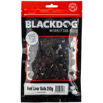 Black Dog Dried Liver Balls 250G
