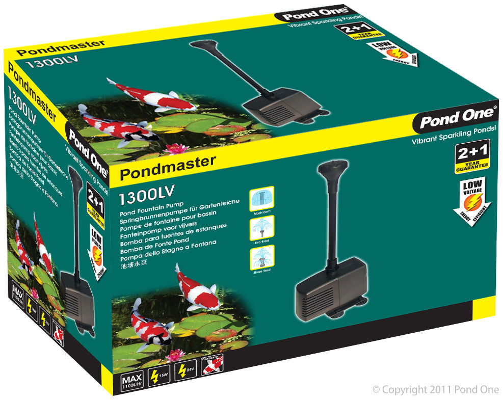 Pond One Pondmaster LV1300  Fountain Pump
