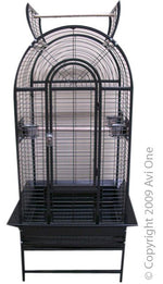 622SB PARROT CAGE SILVER/BLACK