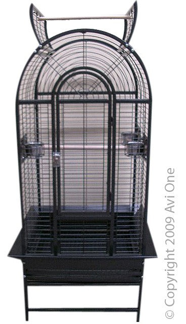 622SB PARROT CAGE SILVER/BLACK