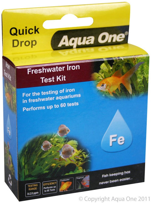 Aqua One QuickDrop Iron Fe Test Kit
