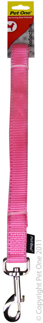 Pet One Leash Reflect 10Mm - 180Cm Pk
