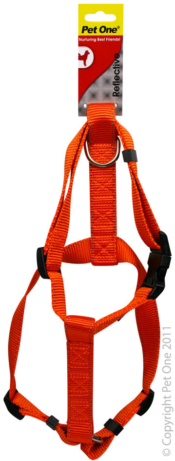 HARNESS NYLON 15MM 25-40CM ORG