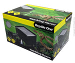 HATCHLING BOX, BLACK ACRYLIC W/ANTI TIP WATER DISH 200WX300DX150H MM