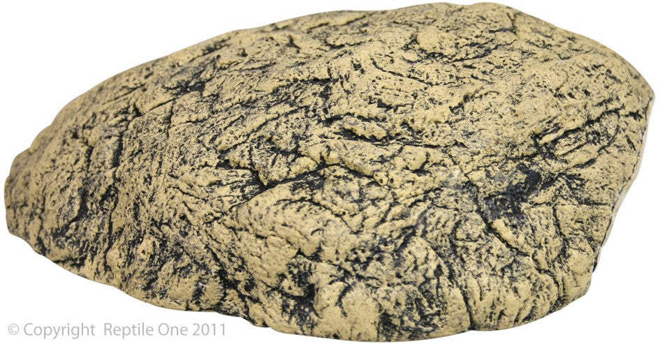 CAVE HIDE REPTILE ROUND YELLOWSTONE (L)  23.5 X 20.5 X 10CM
