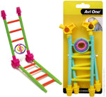 BIRD TOY CONSTRUCT A GAME W/TURNING RINGS