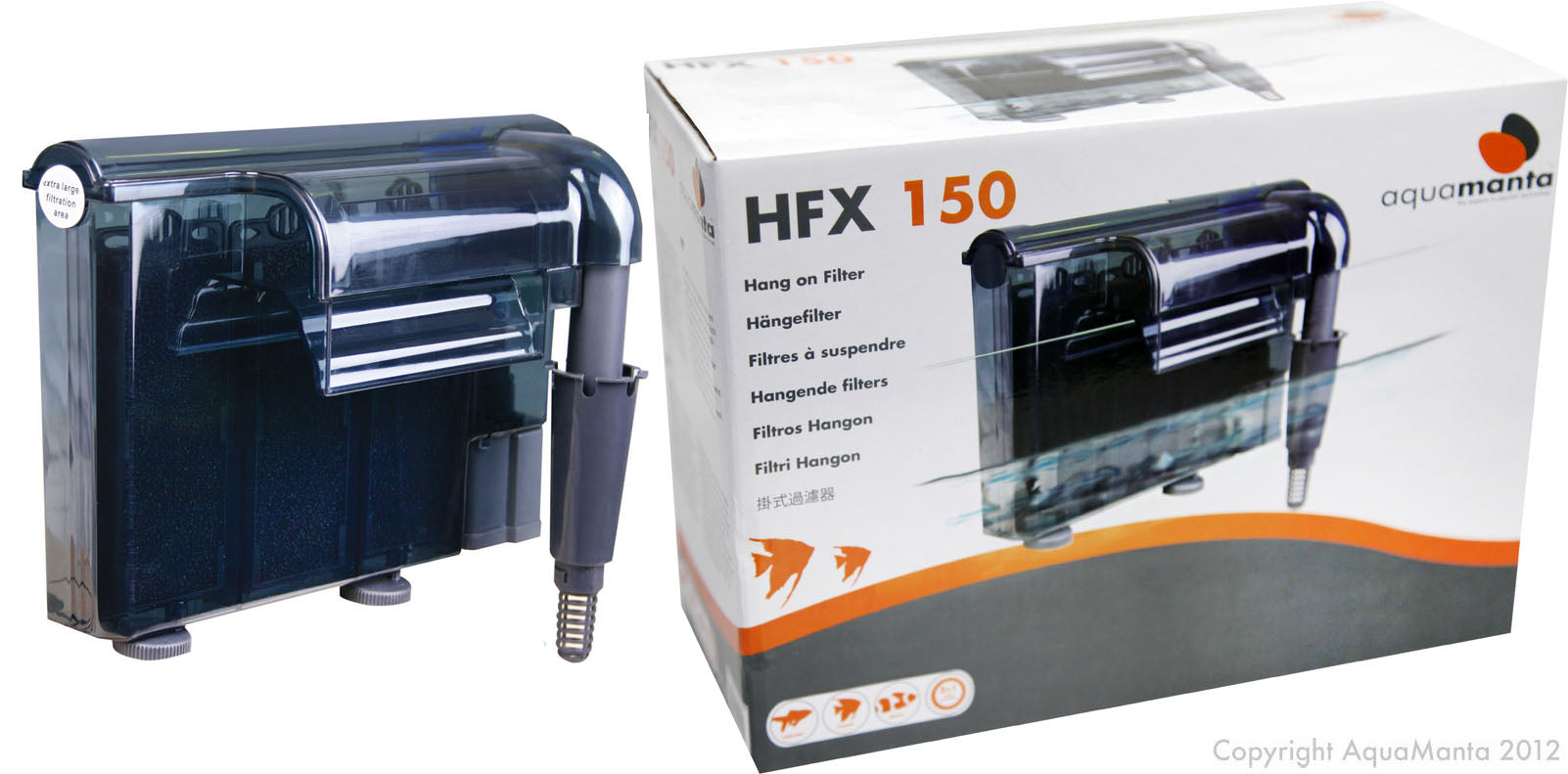 Aquamanta HFX 150 Hang On Filter