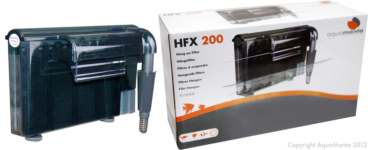 Aquamanta HFX 200 Hang On Filter