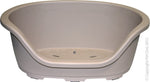 Pet One Bedding Plastic Oval Base Latte [Sz:39cm]