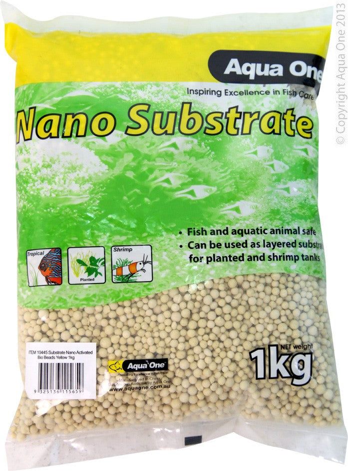 Y Nano Substrate Ceramic Beads Yellow 1kg
