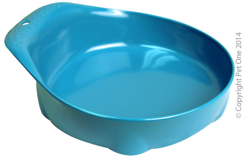 Pet One Small Animal Bowl Melamine 210Ml Blue