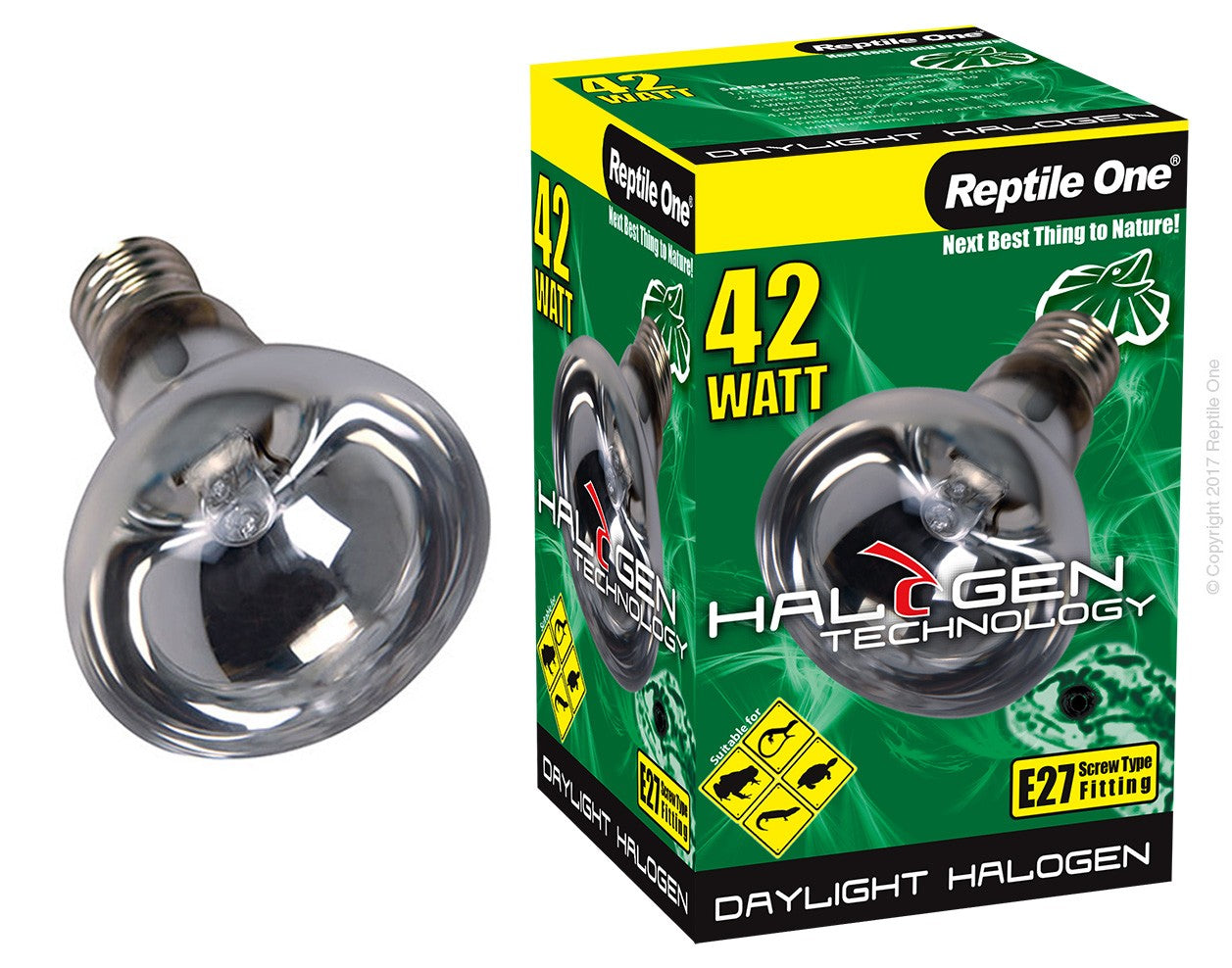 HALOGEN HEAT LAMP - DAYLIGHT, 42W