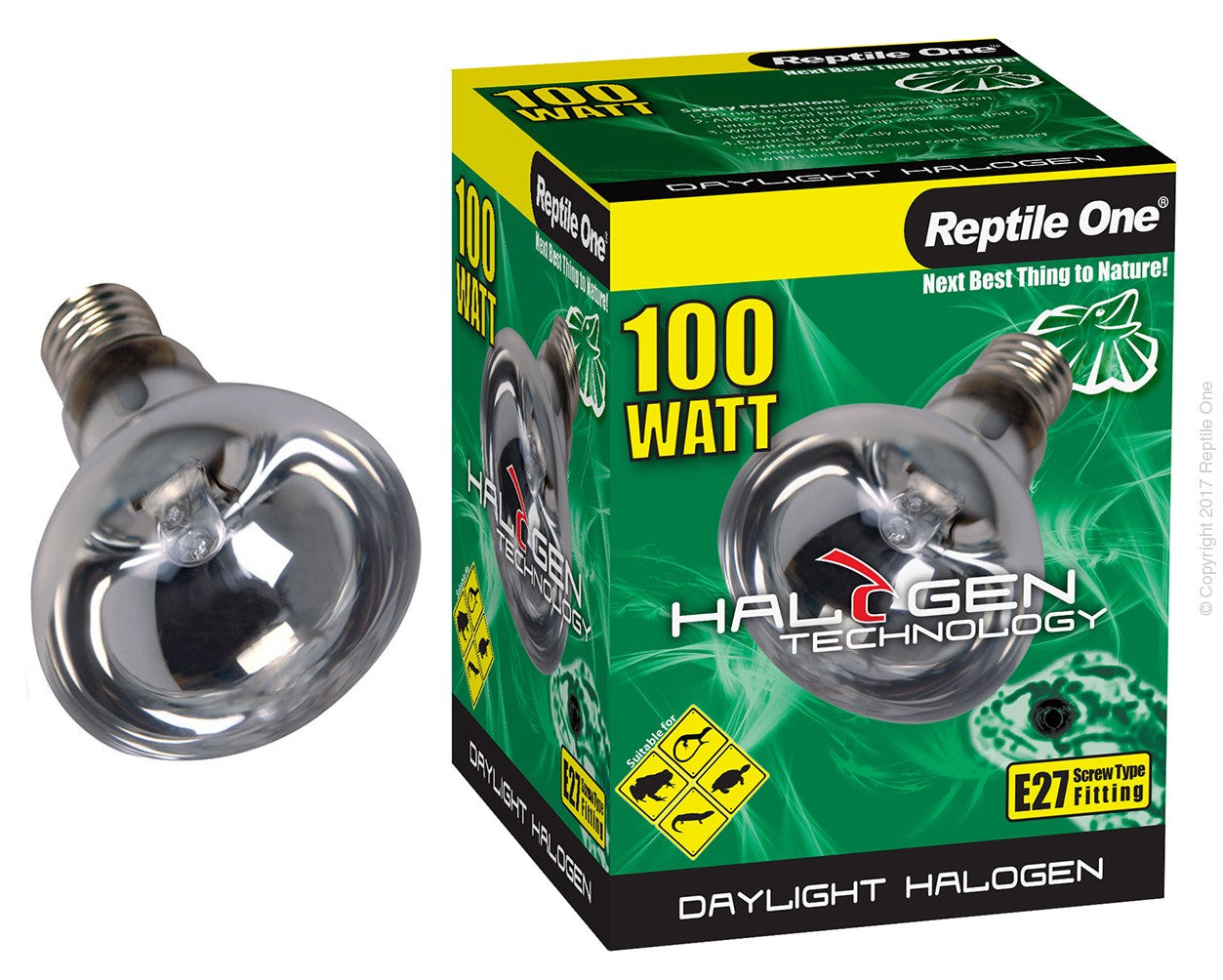 HALOGEN HEAT LAMP - DAYLIGHT, 100W