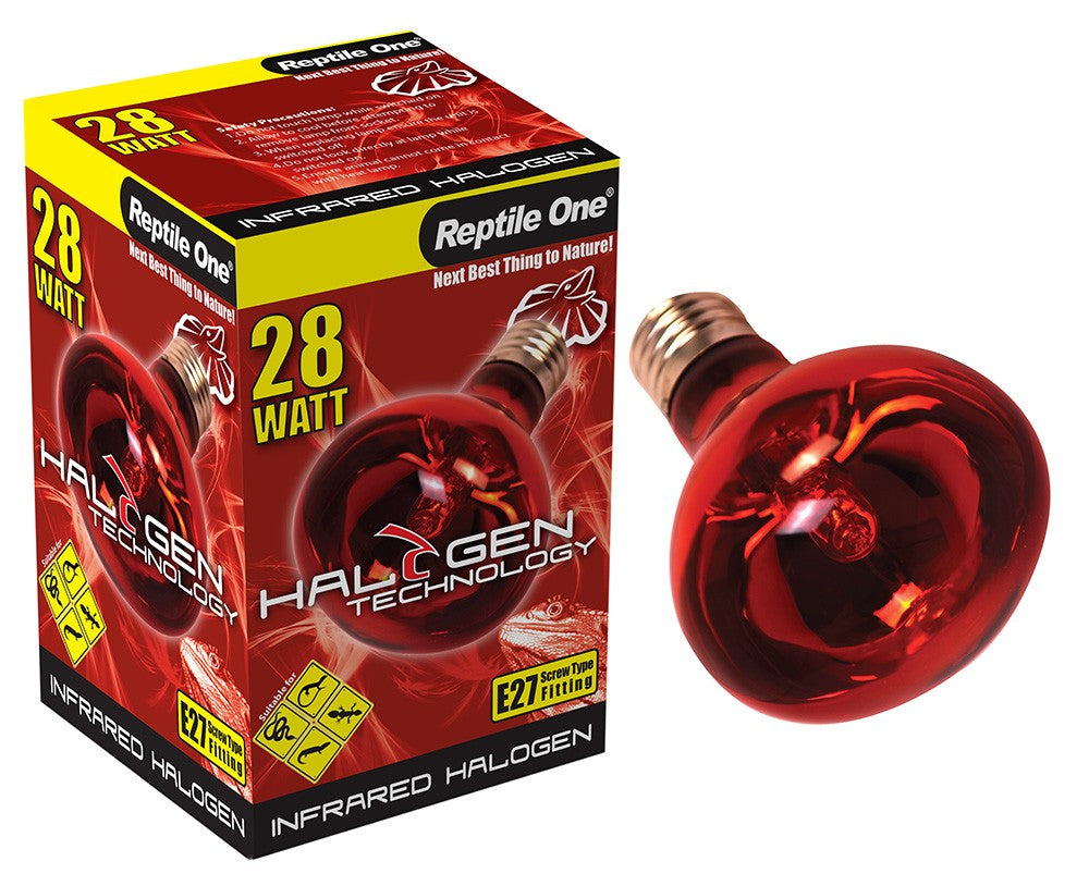 HALOGEN HEAT LAMP INFRARED, 28W