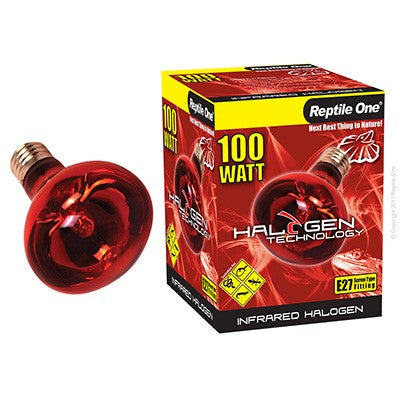 HALOGEN HEAT LAMP INFRARED, 100W
