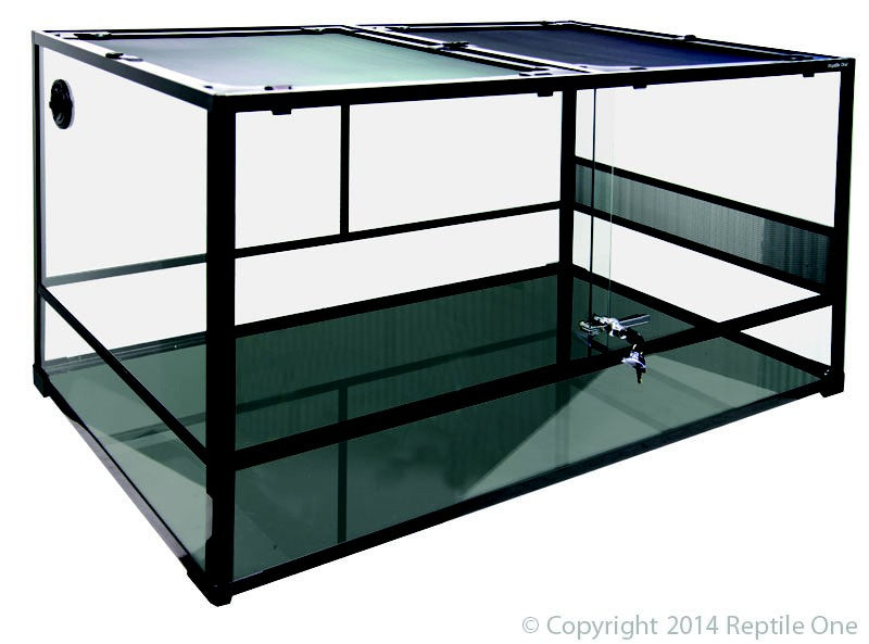 RTF-1245S TERRARIUM GLASS (SLIDING DOORS) ... 120X45X60CMH
