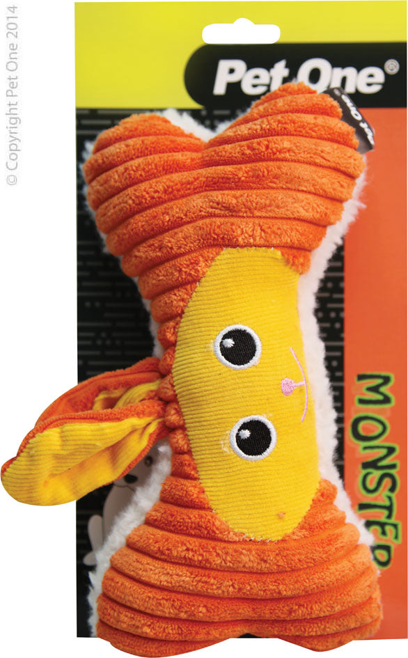 Y DOG TOY MONSTER PLUSH MONKEY BONE
