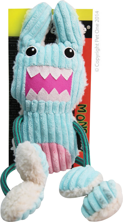 Y DOG TOY MONSTER ROPE ARMS & LEGS BUNNY
