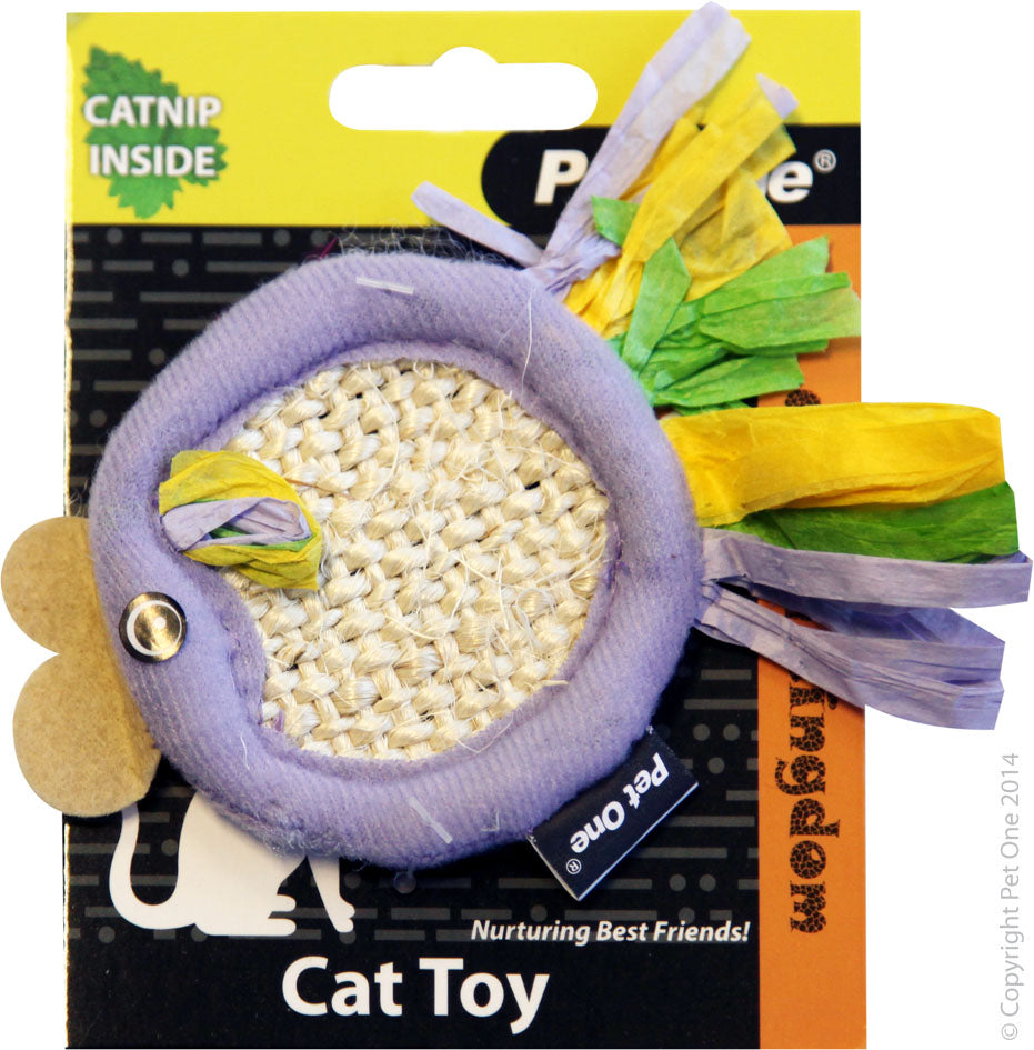 Y CAT TOY SCRATCHER BODY FISH