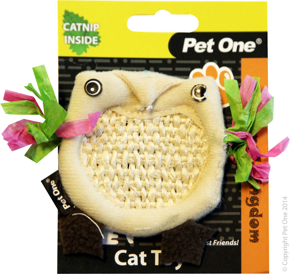 Y CAT TOY SCRATCHER BODY OWL