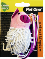 Y CAT TOY BALL BODY PIG