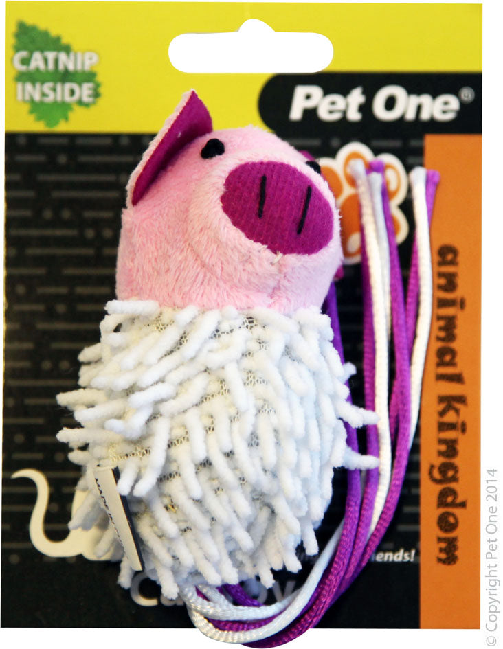 Y CAT TOY BALL BODY PIG