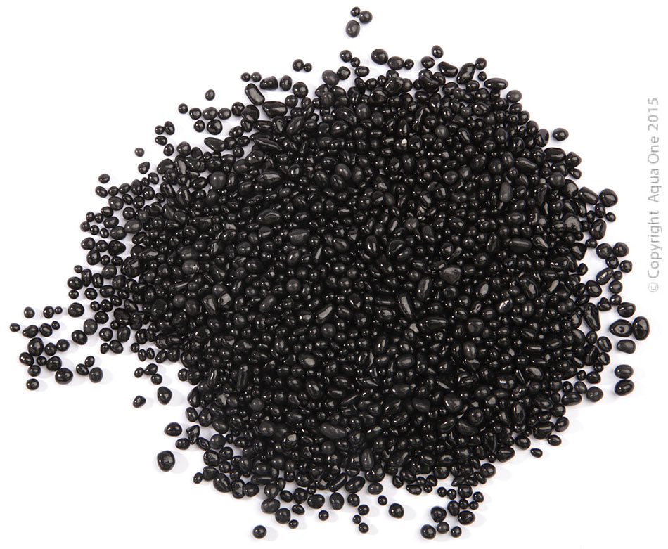 BETTA GRAVEL GLASS BLACK 350G
