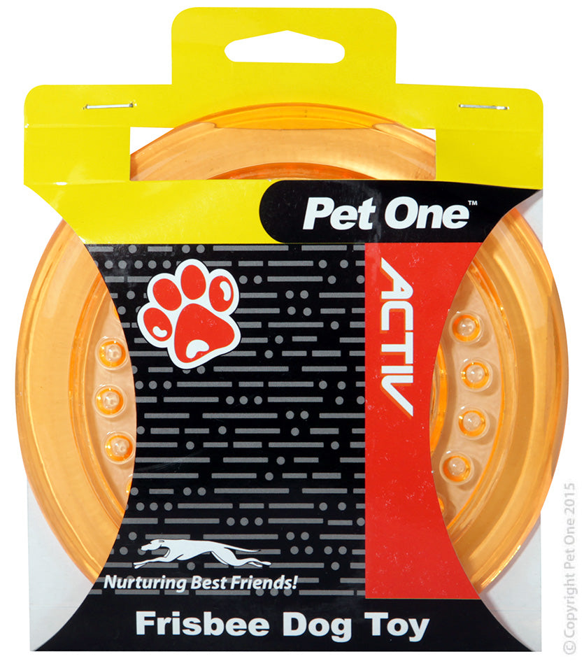 Pet One Activ Frisbee orange 15cm