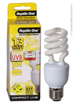 Repti One Compact UVB Bulb 13W UVB 5.0 E27 Fitting