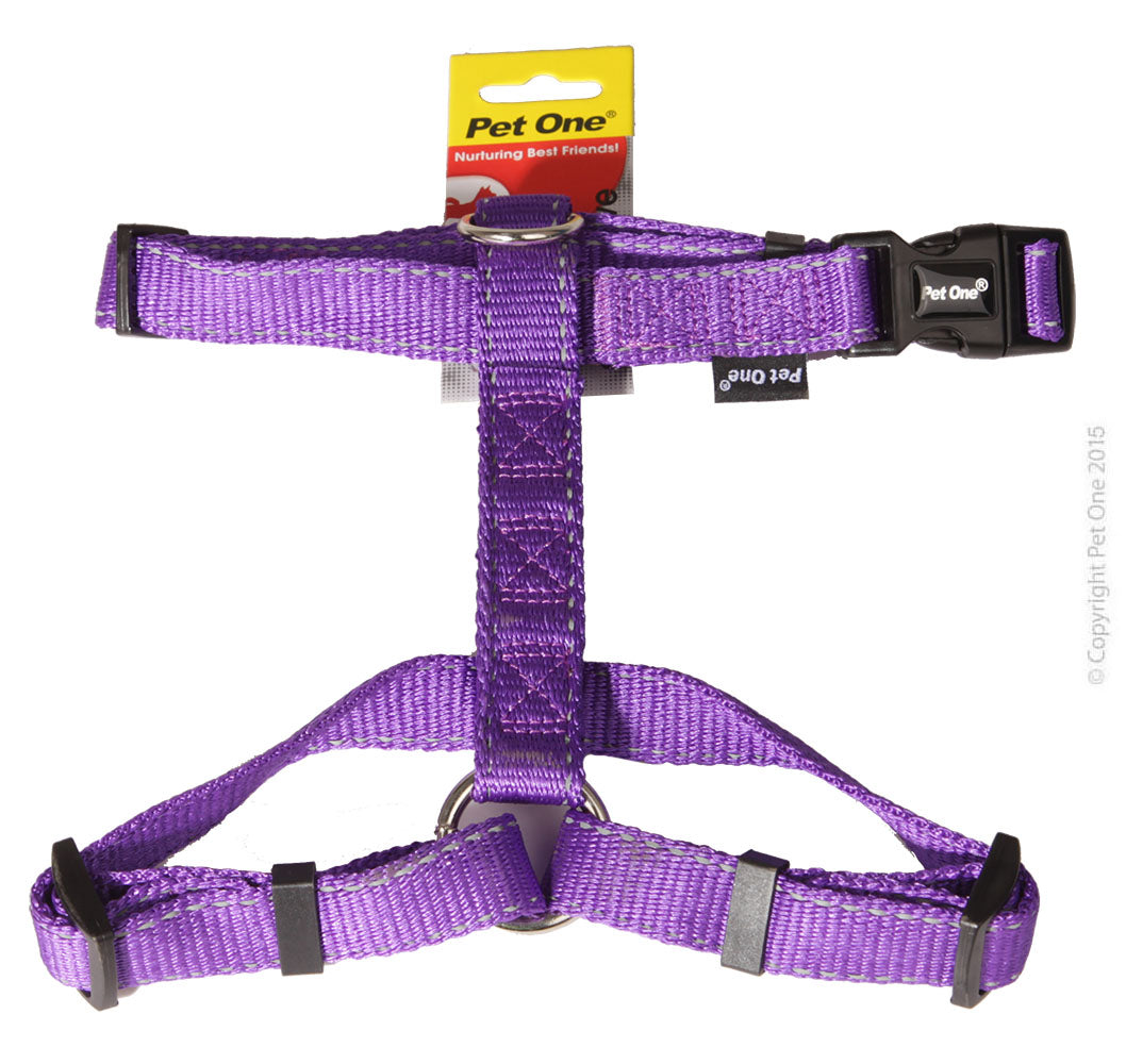 HARNESS NYLON REFL 20MM PU