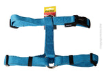 Pet One Harness Nylon Refl 25Mm Aq