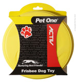 Pet One Activ Frisbee Yellow 21.5Cm