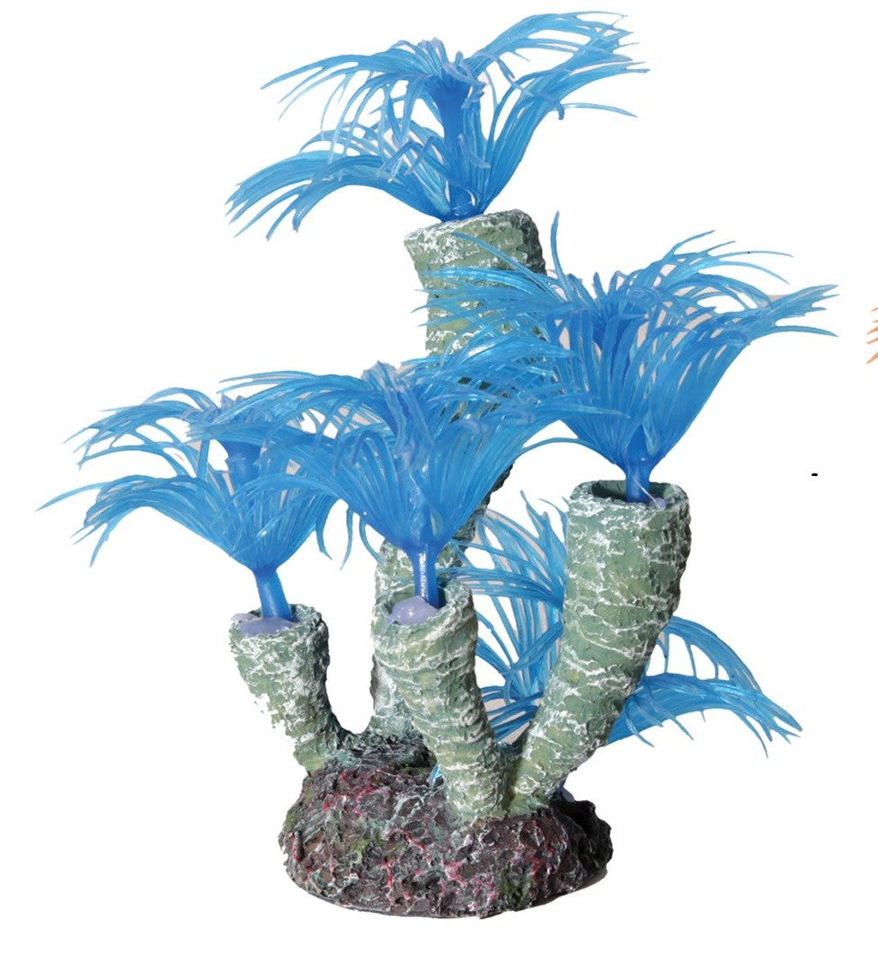 Aqua One Hermit Crab Tube Worm Blue 13x12x13.5Cm