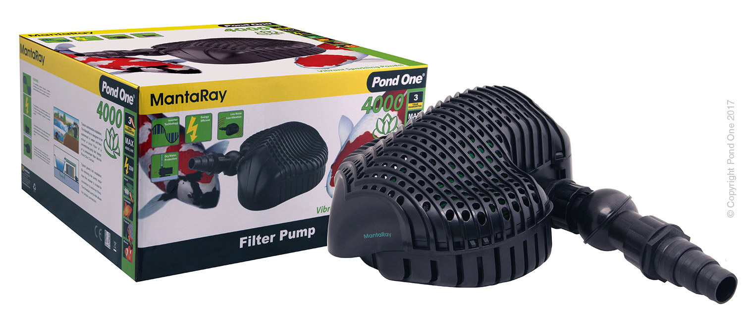 Pond One Mantaray 4000 Filter Pump 