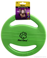 Pet One Dog Toy Tug & Chase Wheel (green)