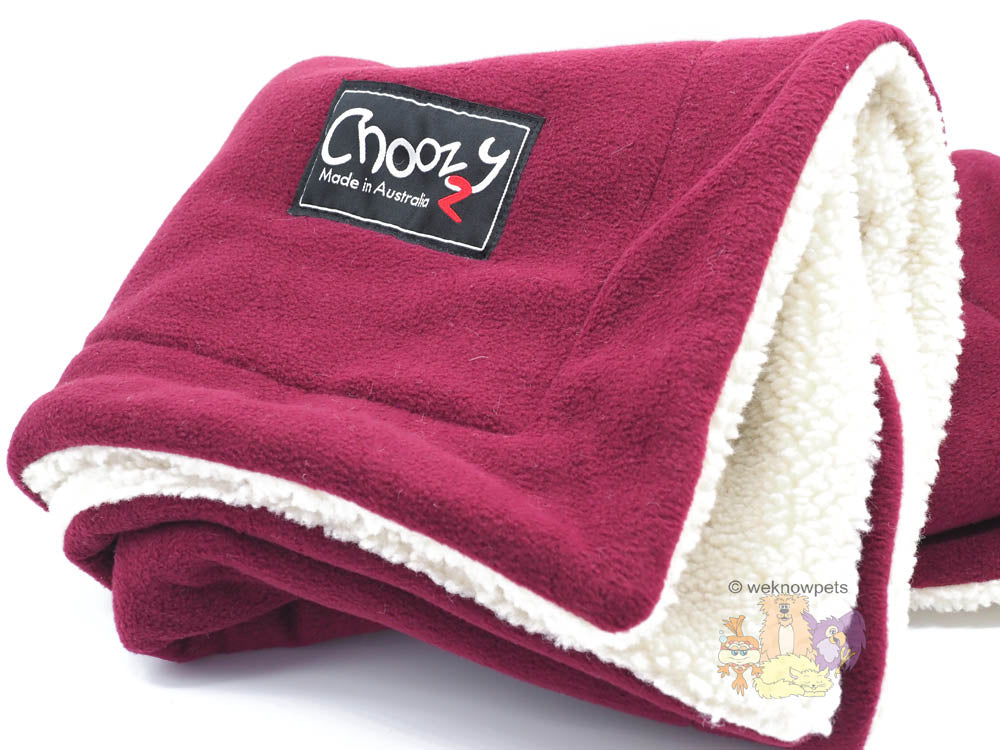 Choozy Rug Burgandy
