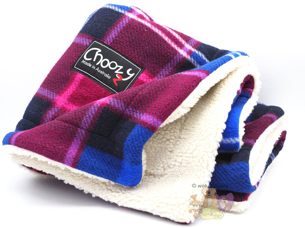 Choozy Rug Cranberry Tartan 