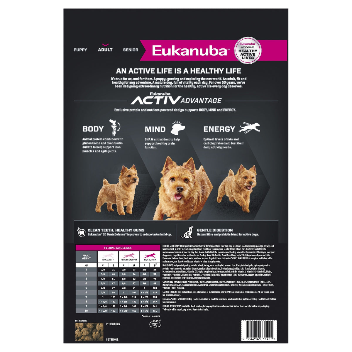 Eukanuba Dog Small Breed Adult 7.5kg