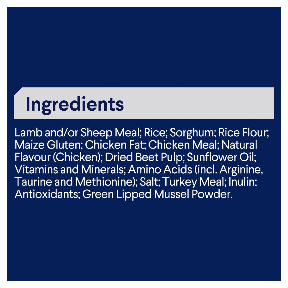Advance Large Breed Lamb 15kg *Available Instore or Local Delivery Only*
