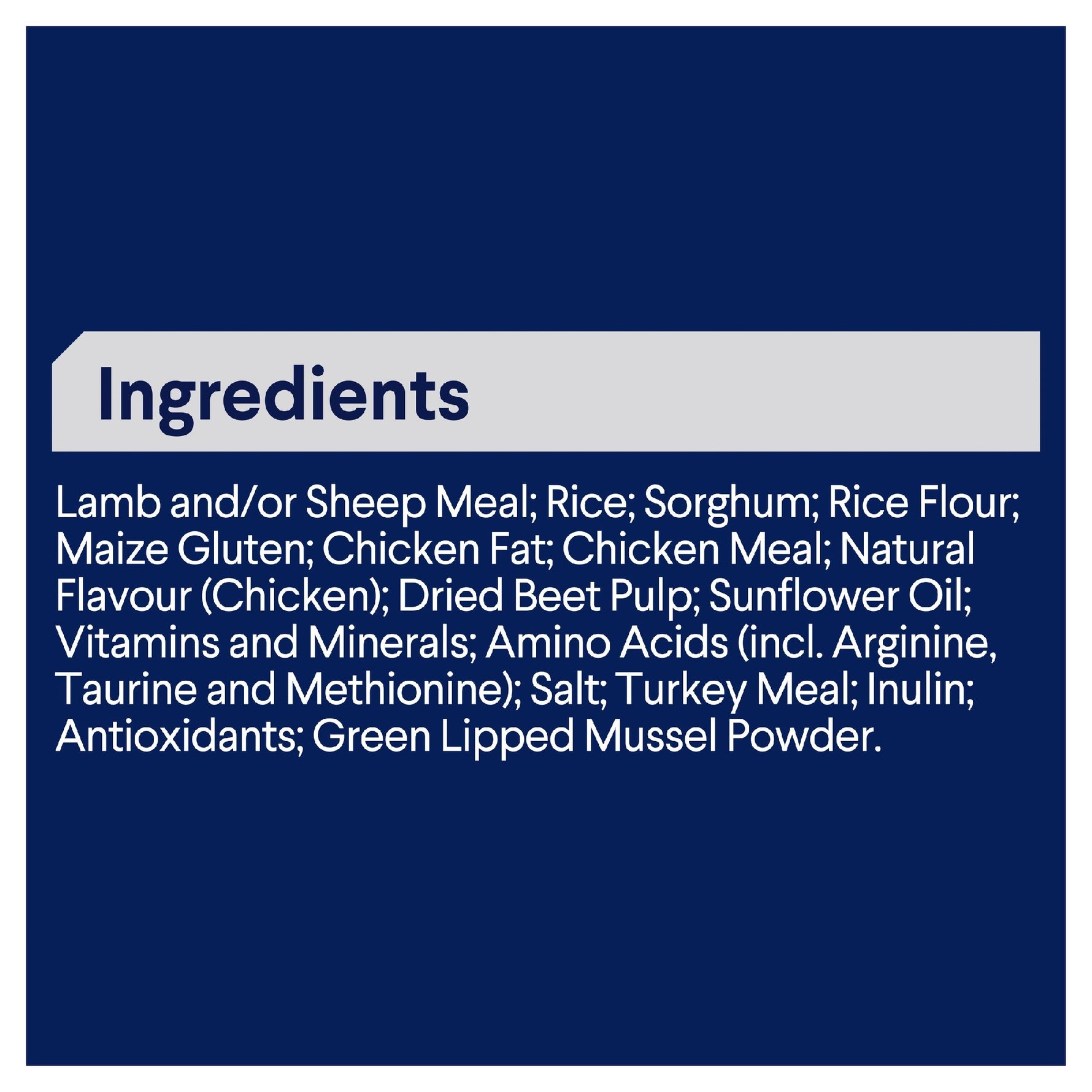Advance Large Breed Lamb 15kg *Available Instore or Local Delivery Only*