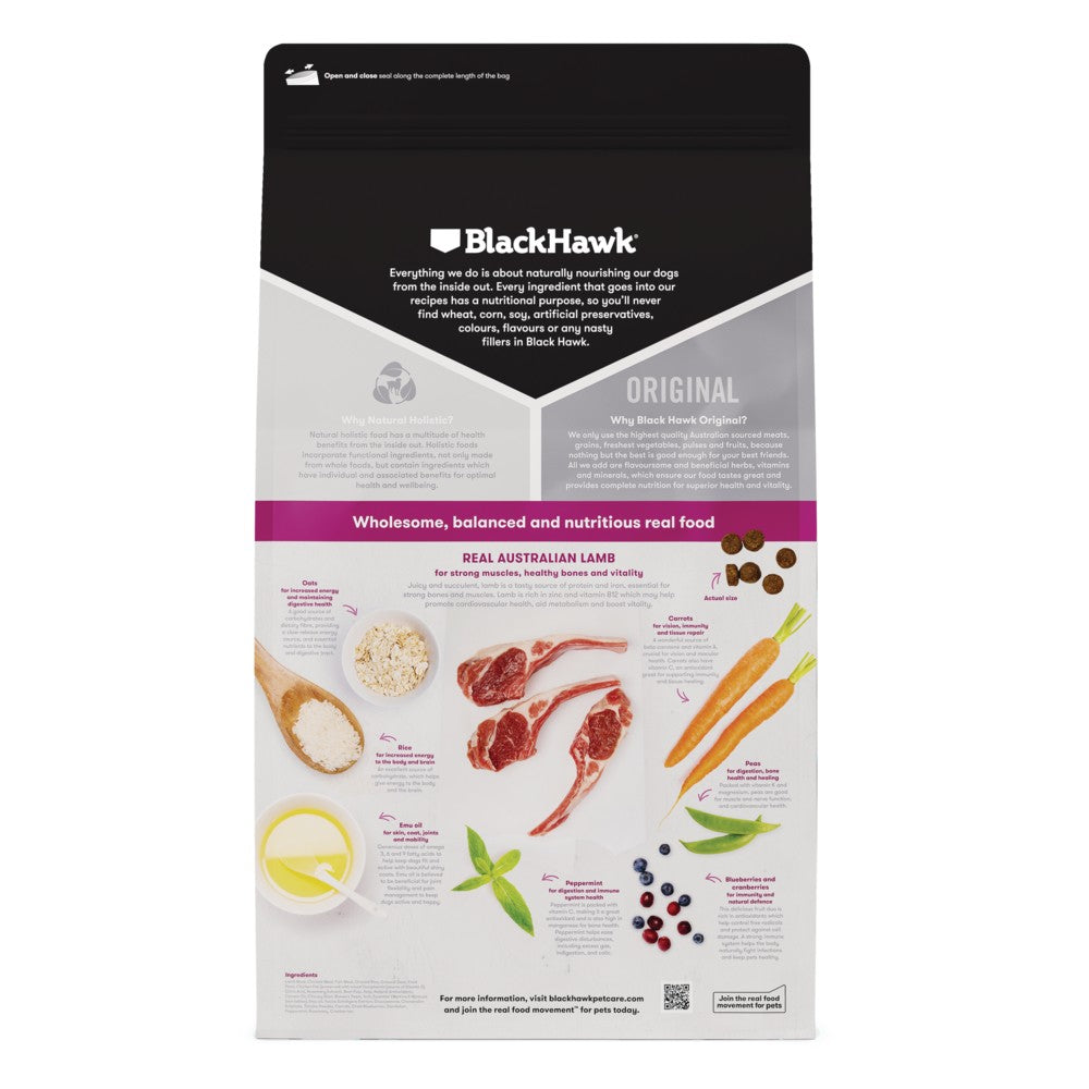 Black Hawk Puppy Lamb And Rice 3Kg
