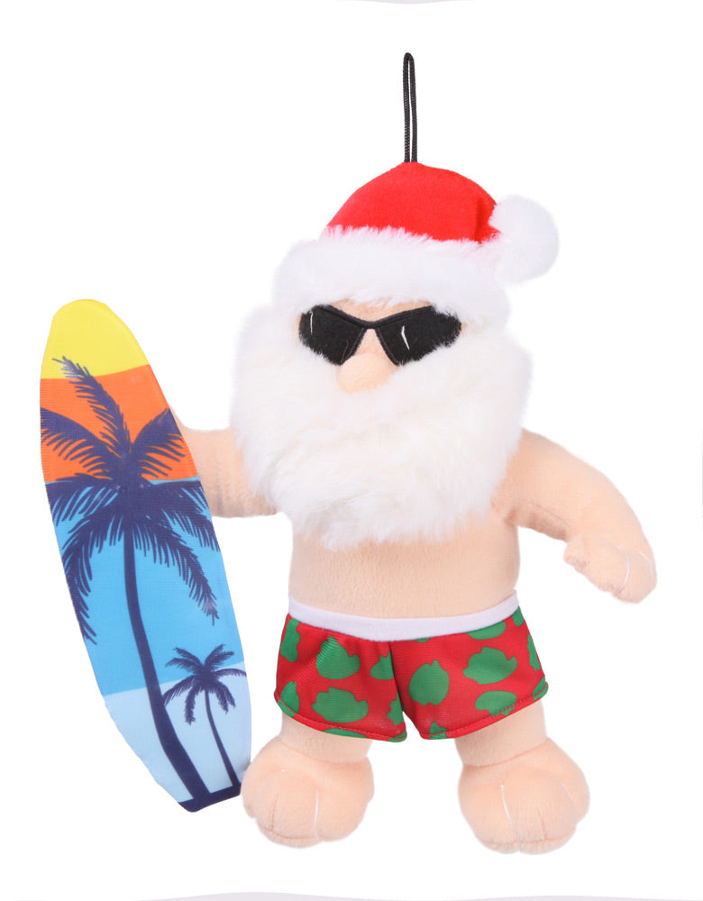 Kazoo Christmas Surfing Santa - Medium